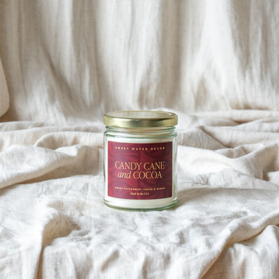 Candy Cane & Cocoa Soy Candle - Rug & Weave