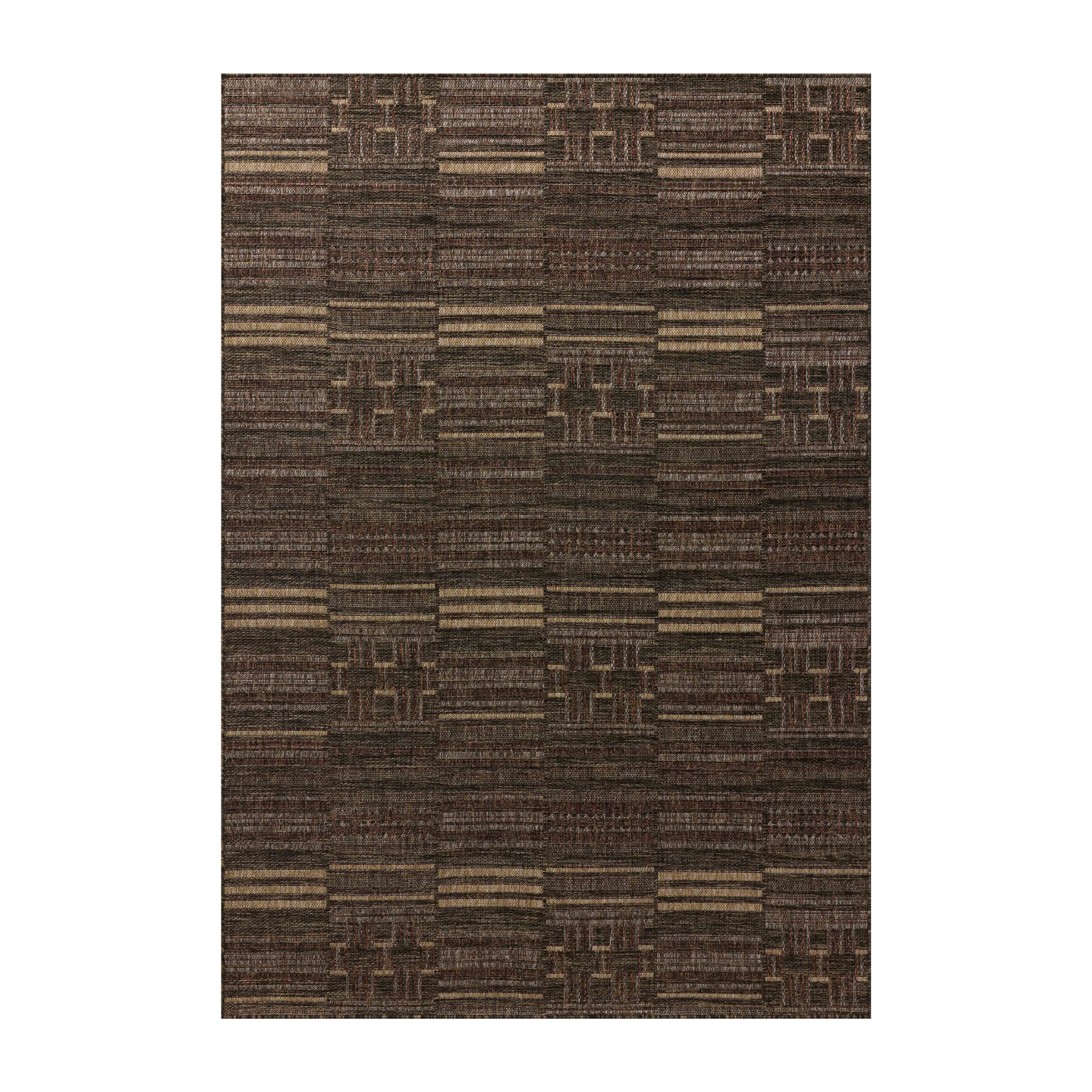 Loloi Birch Spice / Tobacco Rug, 18" x 18" Sample