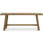 Rustic Reclaimed Teak Bench FURNITURE - benches Bramble