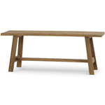 Rustic Reclaimed Teak Bench FURNITURE - benches Bramble