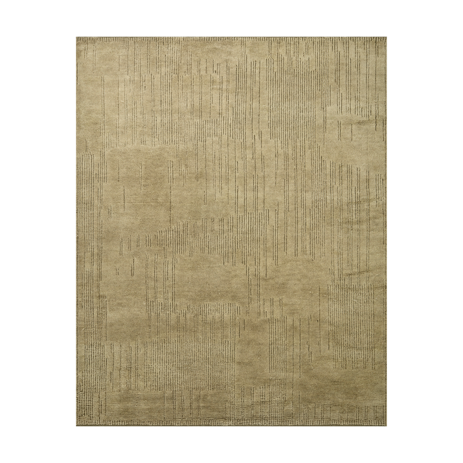 Jean Stoffer x Loloi David Olive Rug 1- RUGS - wool Loloi