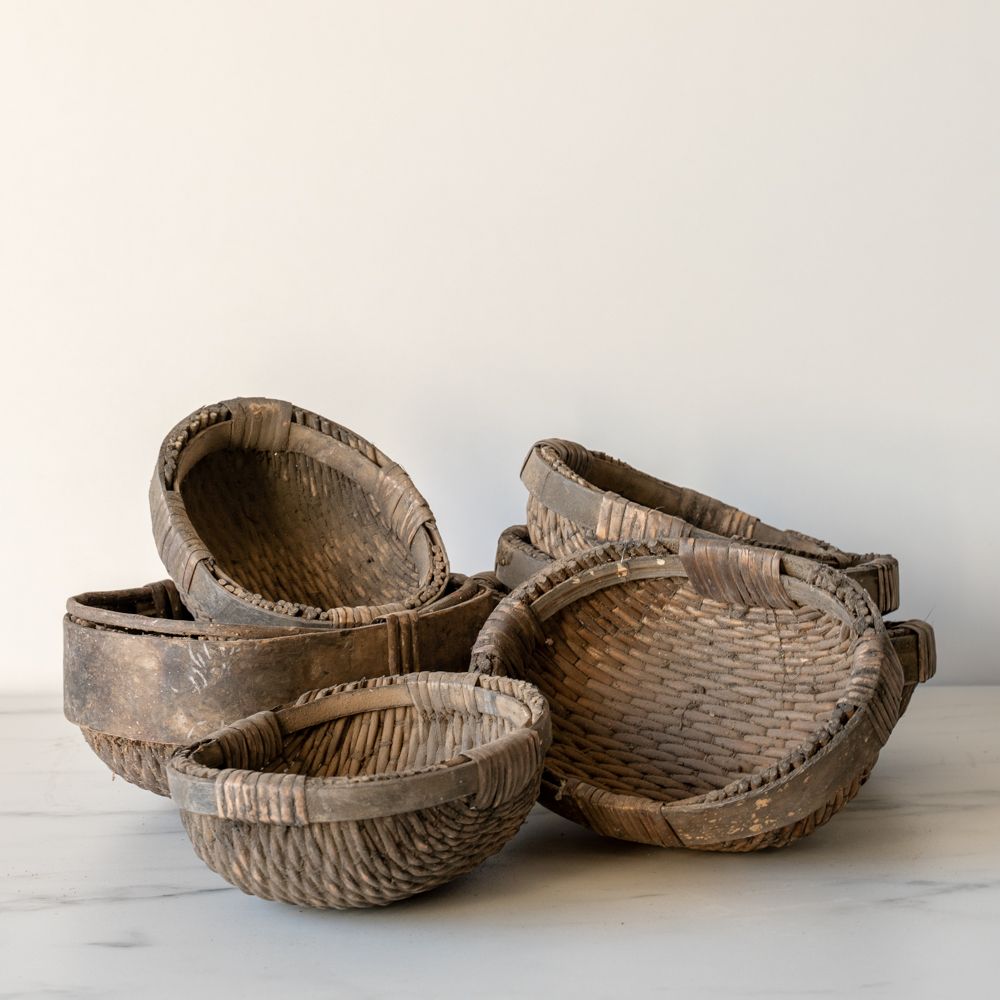 Ida Vintage Basket Bowl - Rug & Weave