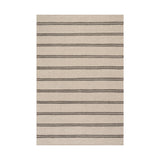 IN STORE - Nate Berkus York Striped Wool Cozy Area Rug IN STORE - rugs Dash & Albert Grey 3' x 5'