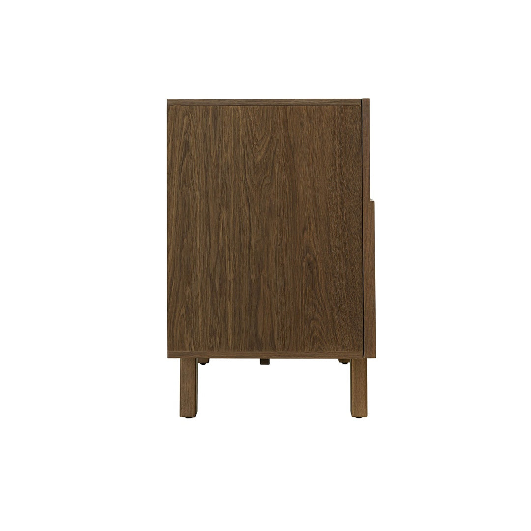 Abstract 4 Door Sideboard FURNITURE - sideboards & cabinets LH IMPORTS