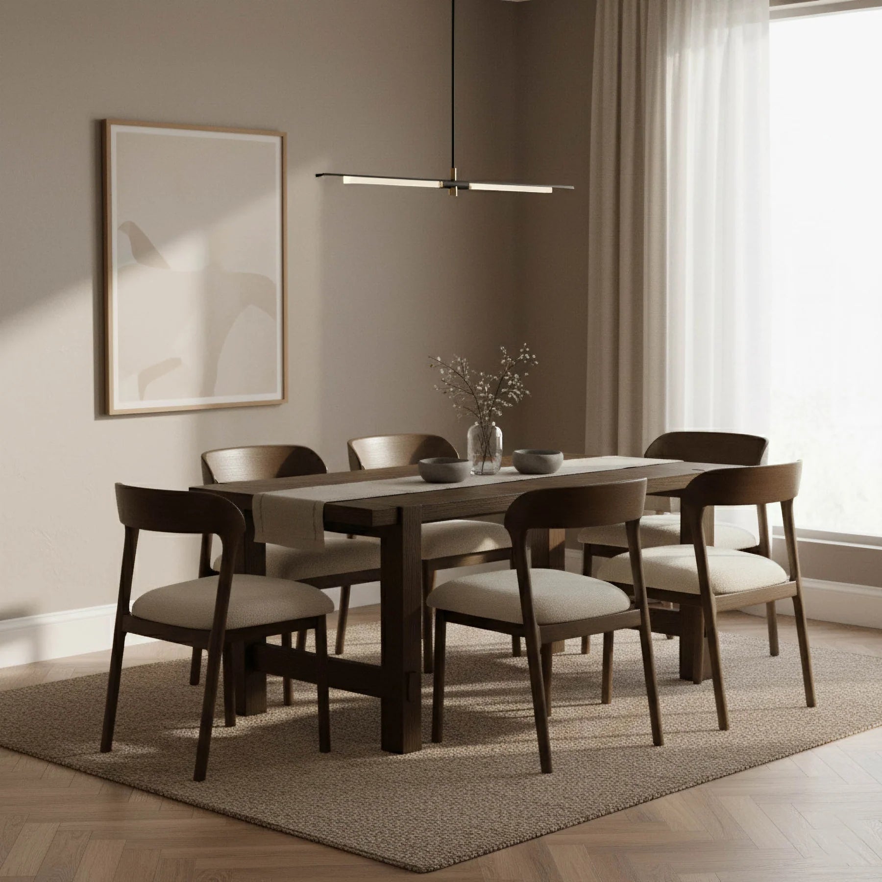 Abstract Dining Chair - set of 2 – view 2