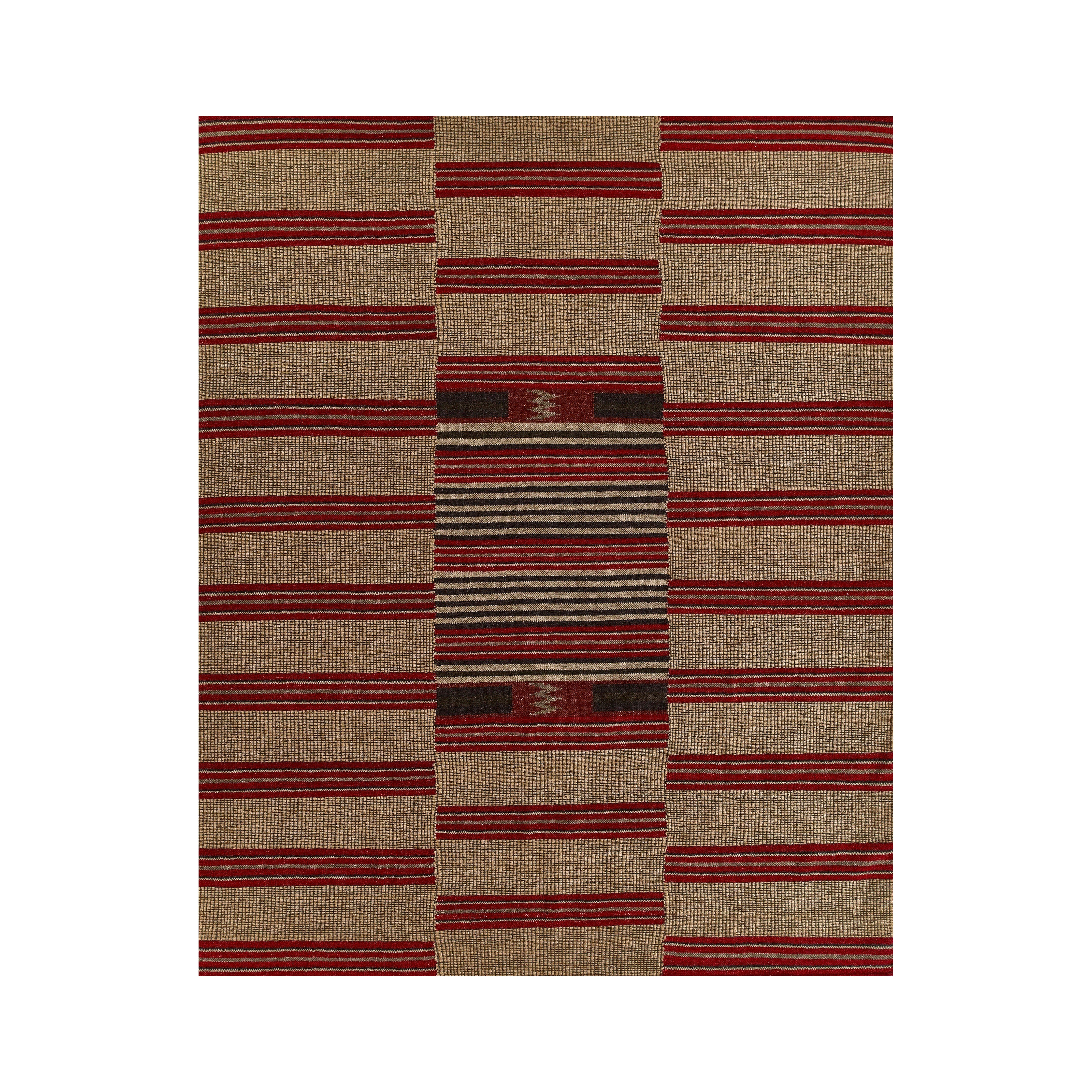 Alba Striped Hand Woven Rug RUGS - wool Momeni 2'6" X 8'