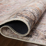 Loloi Adrian Sunset / Charcoal Rug 0-RUGS-patterned Loloi
