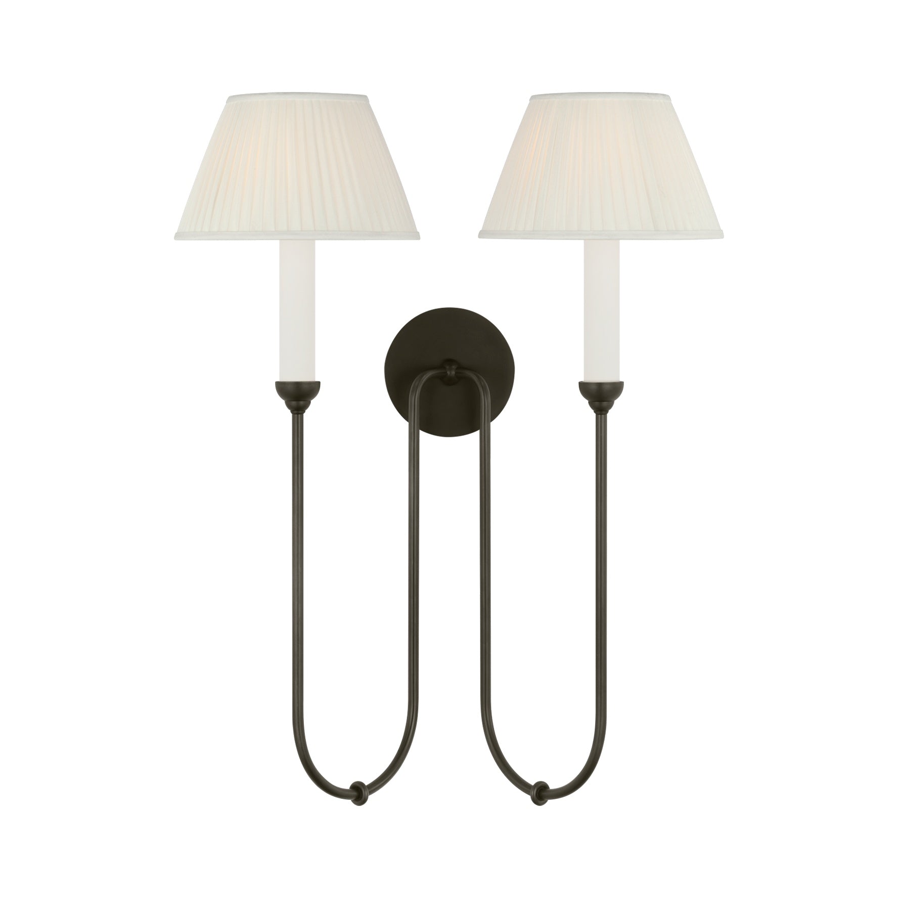 STORE FIXTURE - Ingela 24" Double Sconce - Modern Iron LIGHTING - store fixture Visual Comfort - Signature