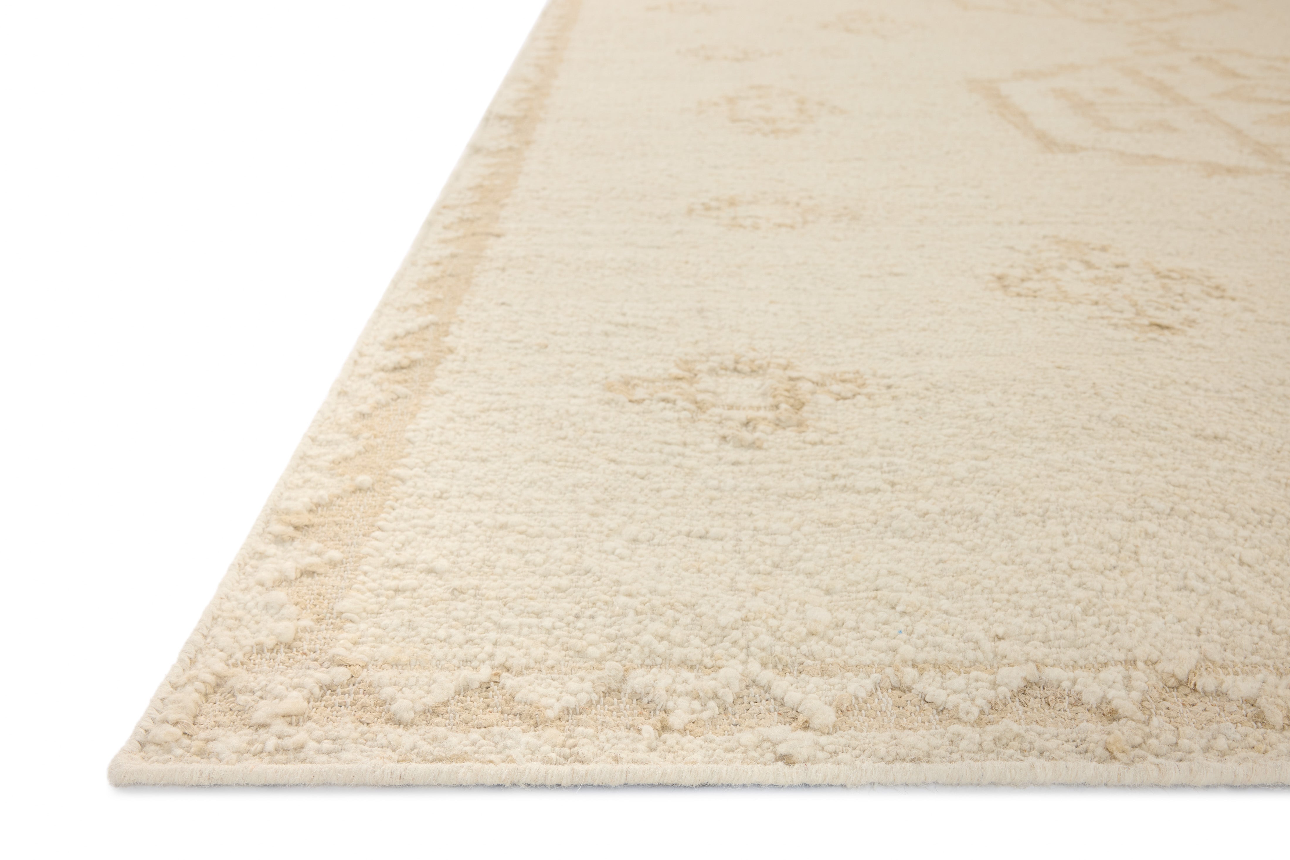 Loloi Alara Ivory / Natural Rug No.2 RUGS - wool Loloi 18" x 18" sample