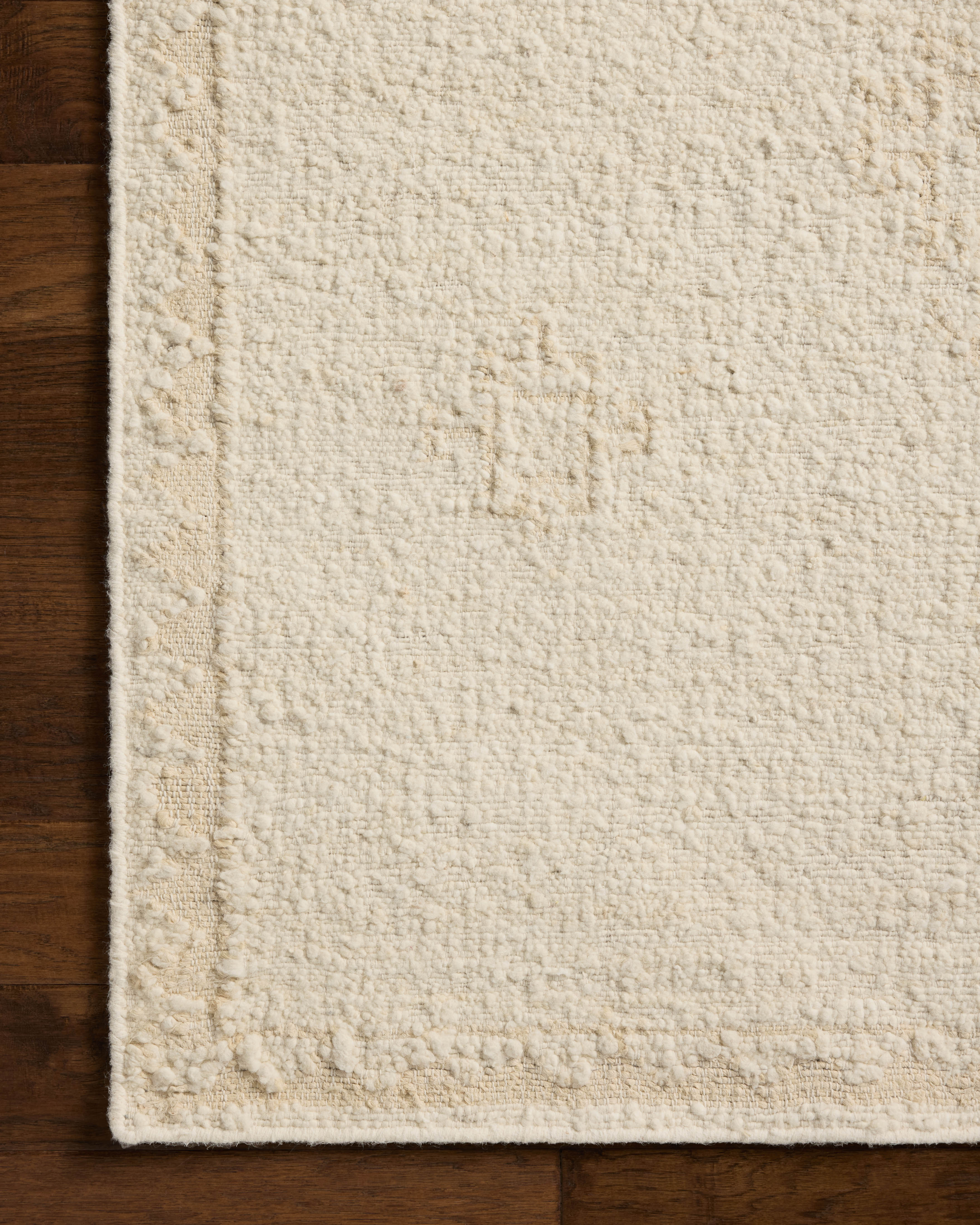 Loloi Alara Ivory / Natural Rug No.2 RUGS - wool Loloi 18" x 18" sample