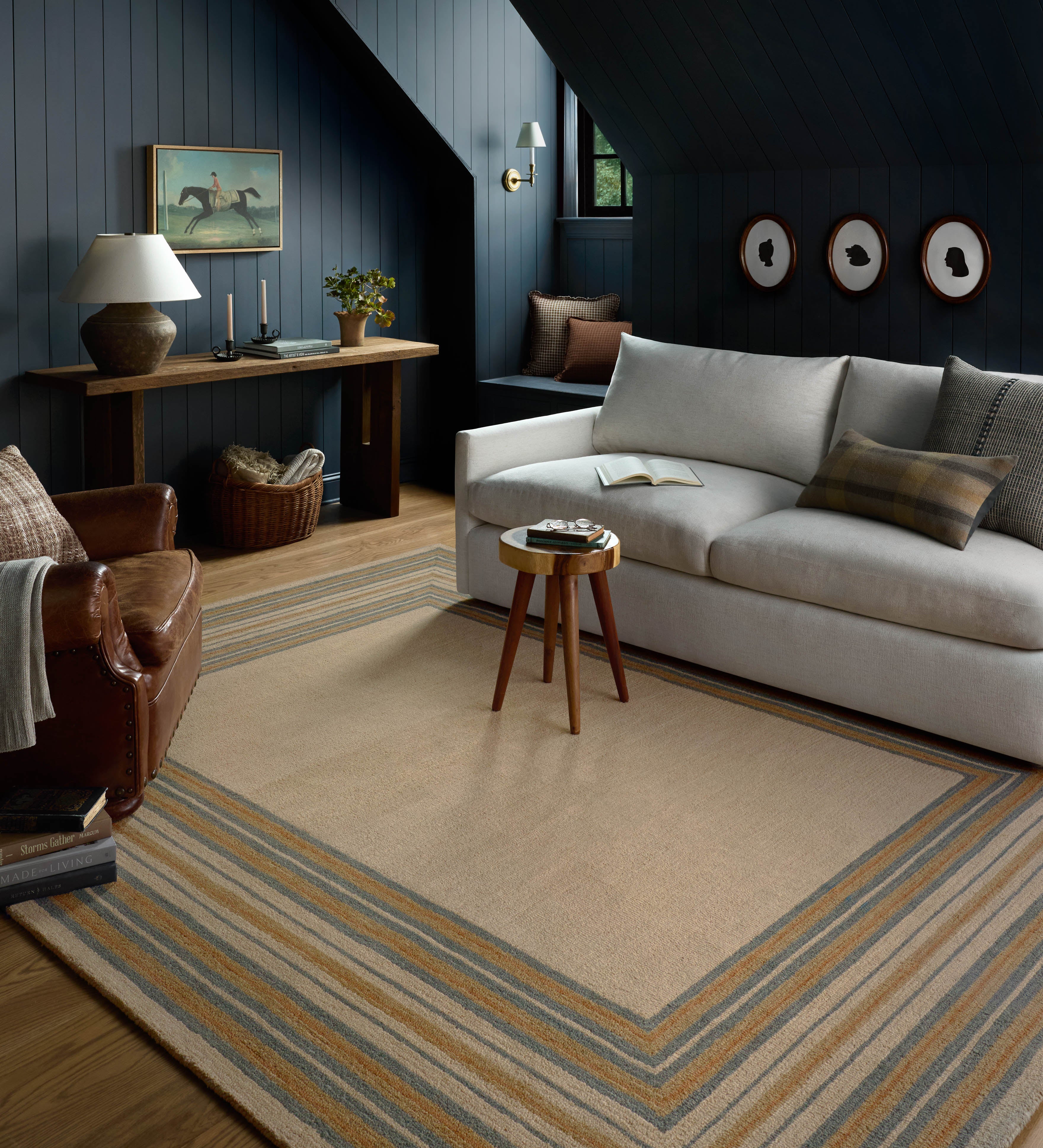 Chris Loves Julia x Loloi Alfie Natural / Multi Rug – view 2