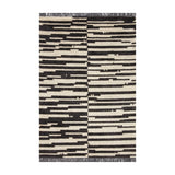 Chris Loves Julia x Loloi Alice Cream / Charcoal Rug No.3