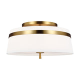 Cordtlandt Semi-Flush Mount LIGHTING - flush mount Visual Comfort Large Burnished Brass