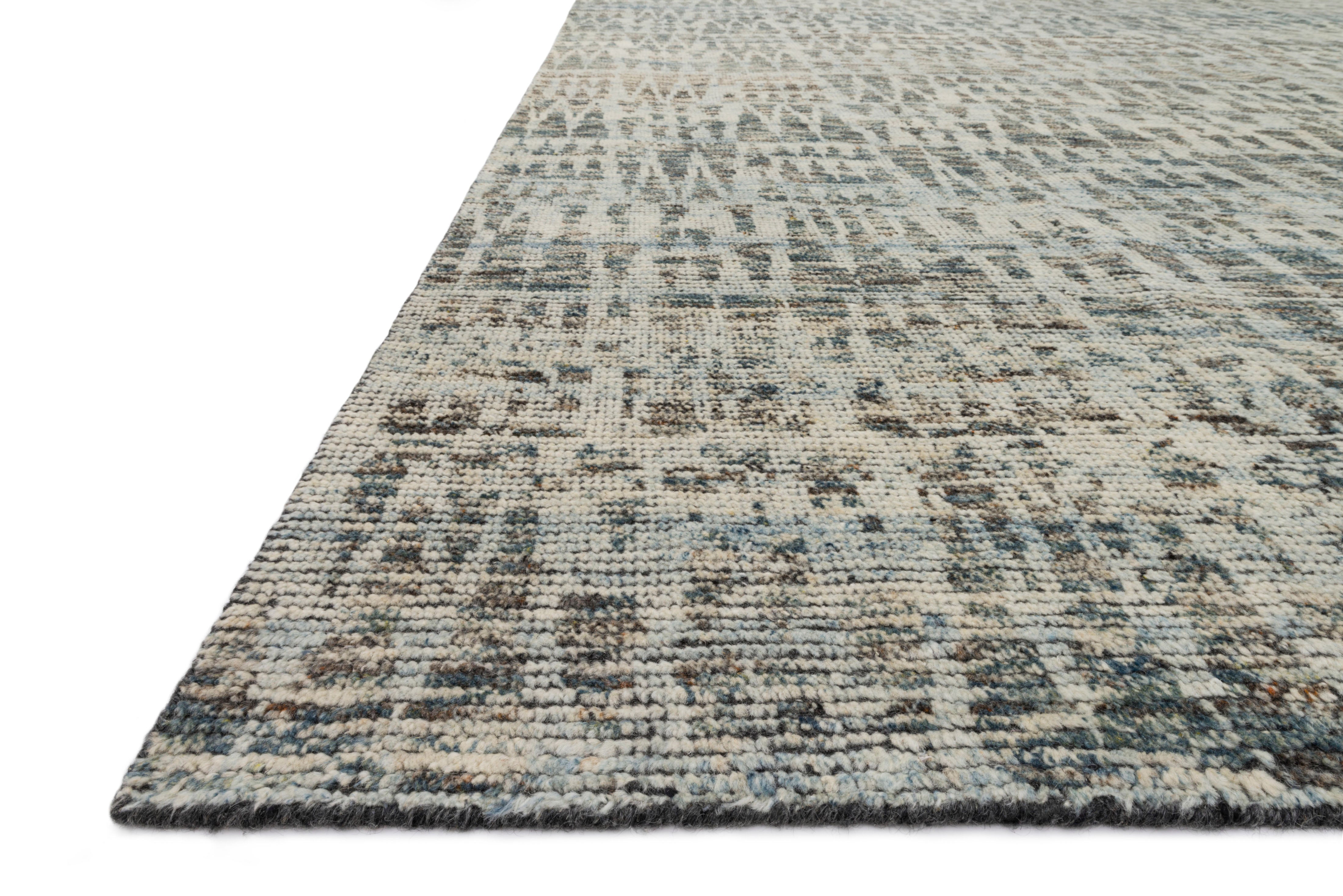 Loloi Amara Natural / Ocean Rug RUGS - wool Loloi