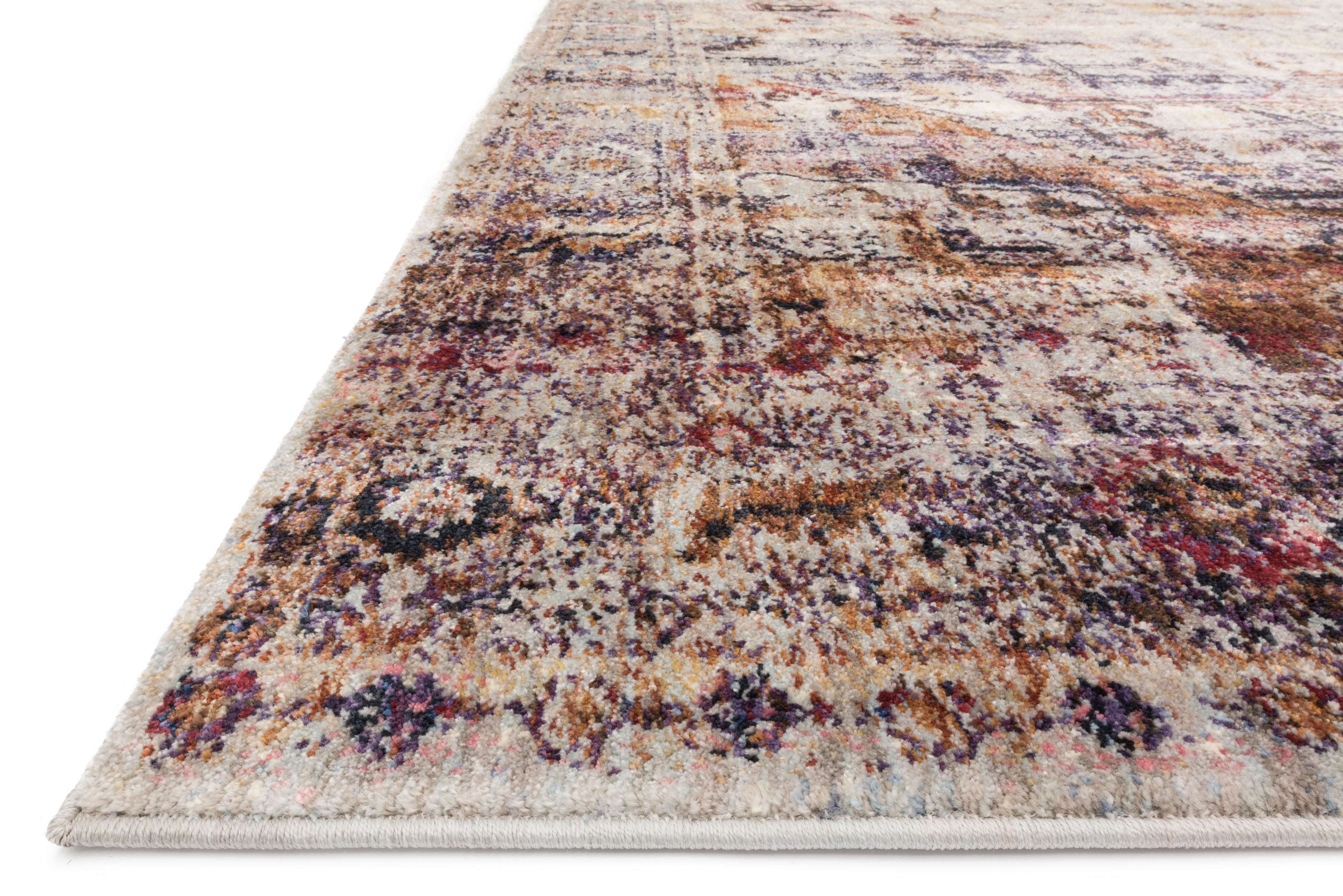 Loloi Anastasia Slate / Multi Rug RUGS - synthetic Loloi