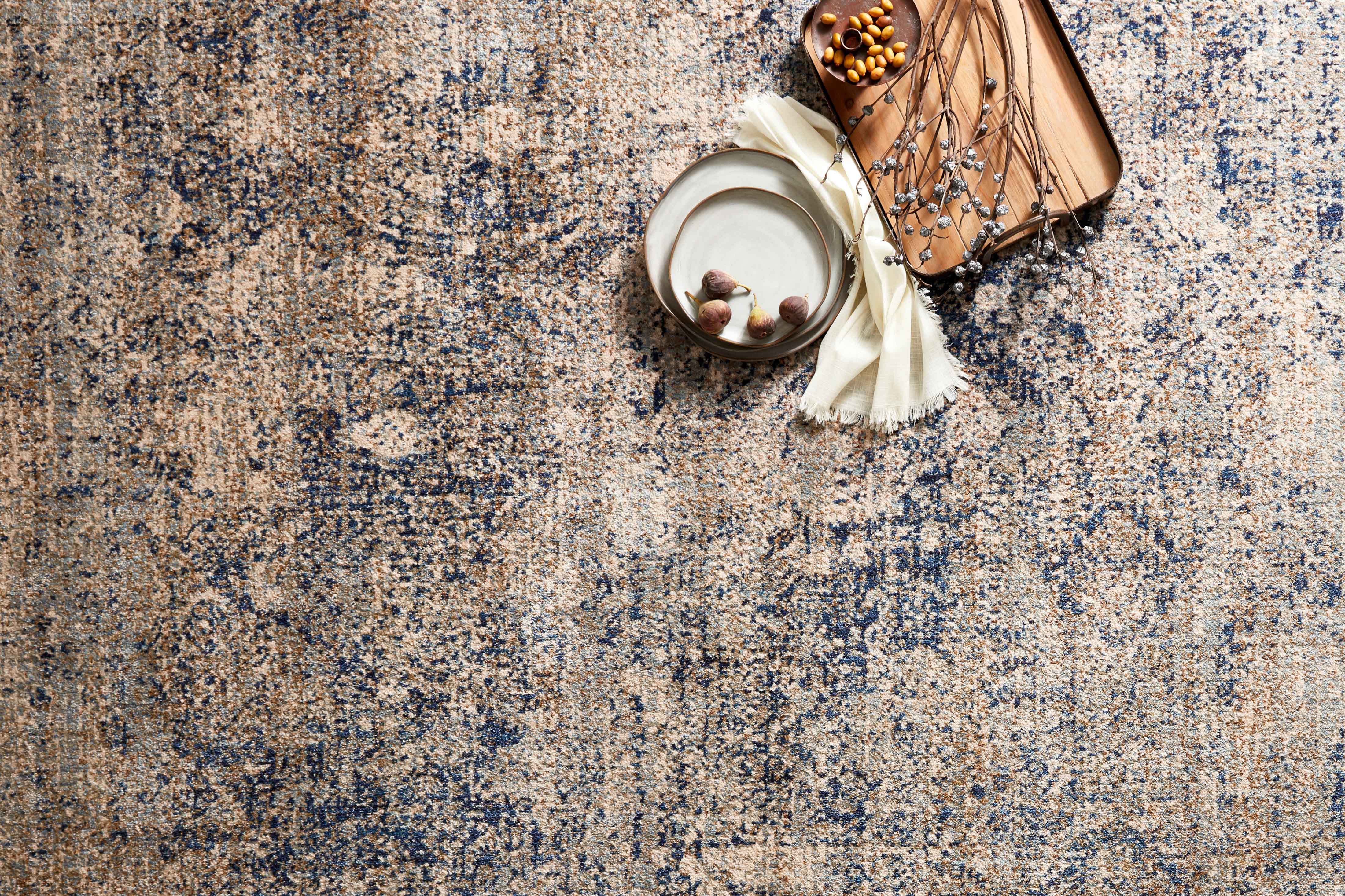 Loloi Anastasia Mist / Blue Rug RUGS - synthetic Loloi