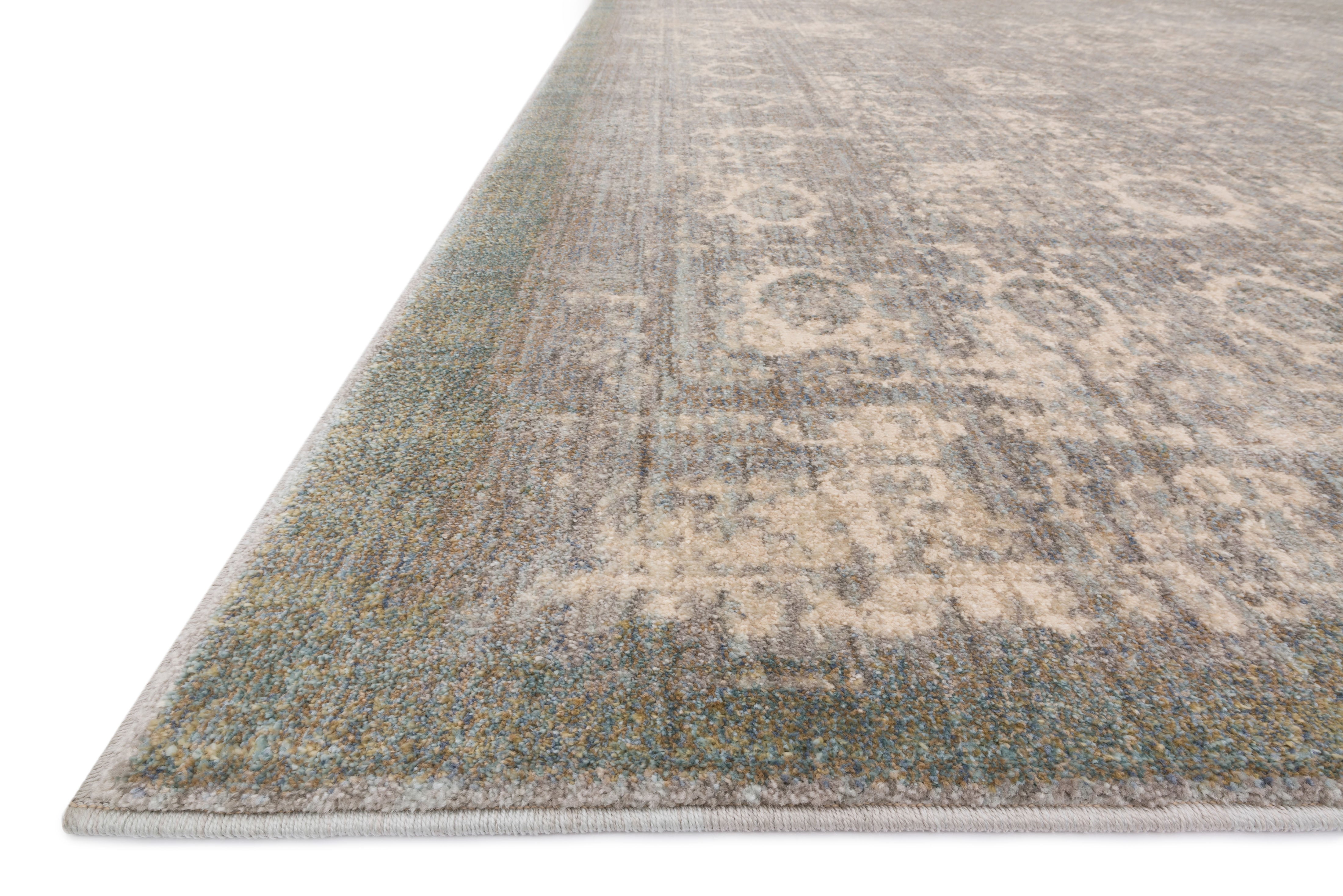 Loloi Anastasia Grey / Sage Rug RUGS - synthetic Loloi