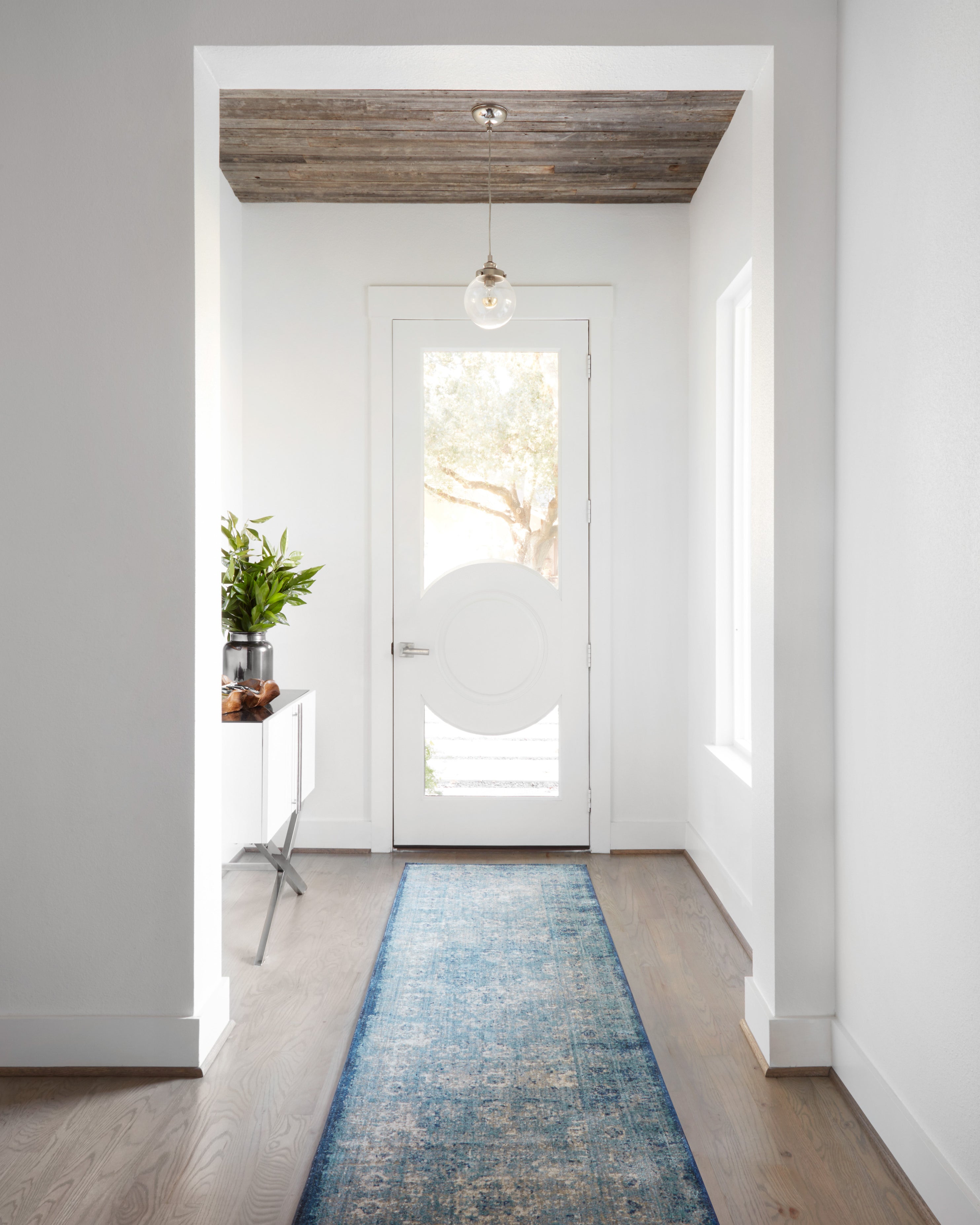 Loloi Anastasia Lt. Blue / Ivory Rug RUGS - synthetic Loloi