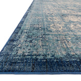 Loloi Anastasia Lt. Blue / Ivory Rug RUGS - synthetic Loloi
