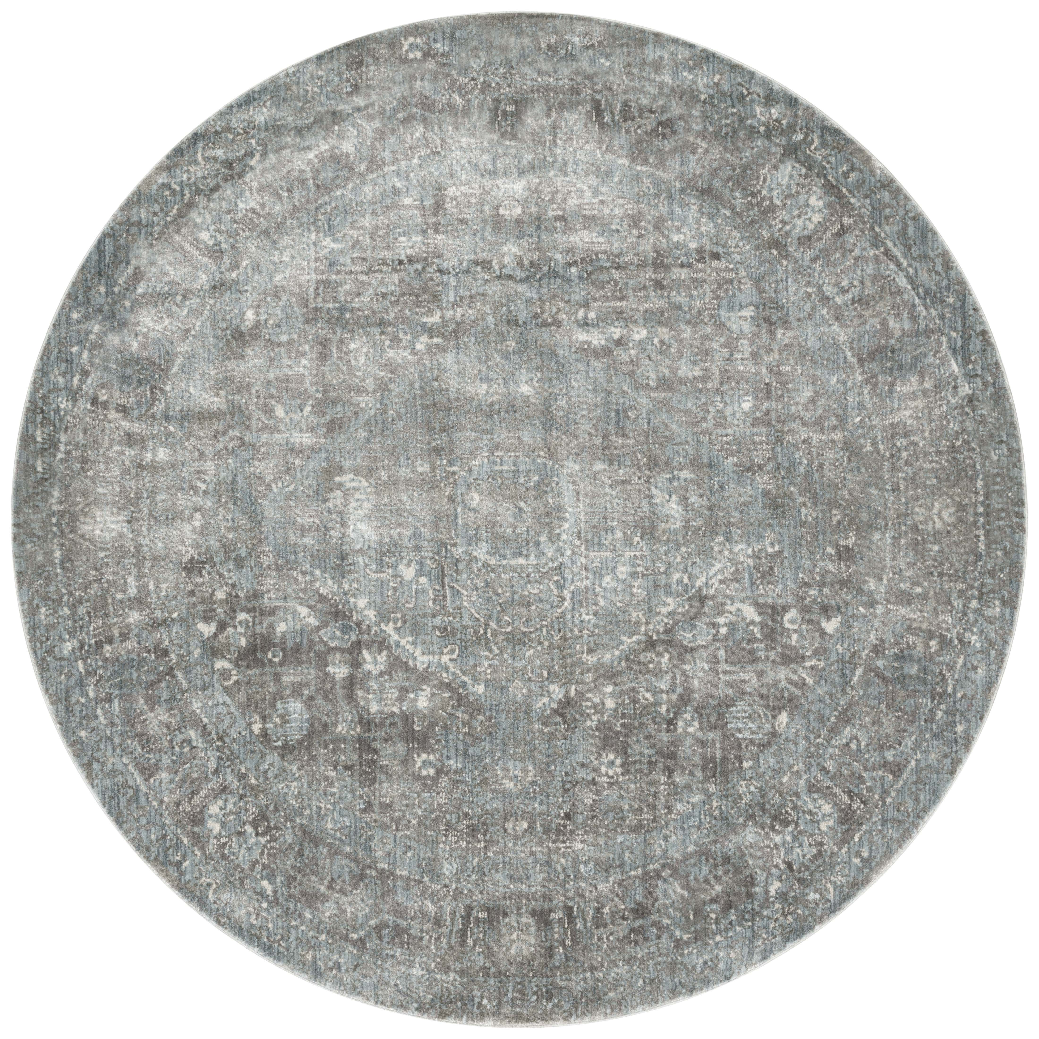 Loloi Anastasia Stone / Blue Rug RUGS - synthetic Loloi