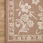 Rifle Paper Co. X Loloi/ Arboretum Rose Garden Rust Rug 3 - RUGS - patterned Loloi