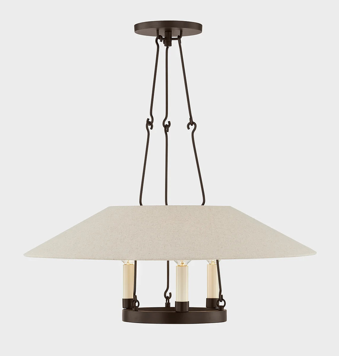 STORE FIXTURE - Archive Chandelier - Bronze LIGHTING - store fixture Hudson Valley Lighting