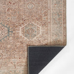 Ariyah Salmon / Sky Rug RUGS - synthetic Momeni