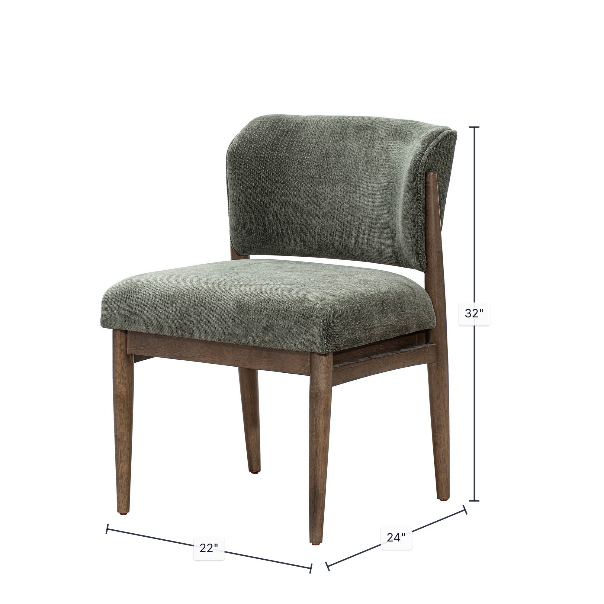 Athena Dining Chair - set of 2 FURNITURE - dining chairs LH IMPORTS