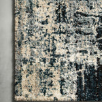 Loloi Augustus Navy / Dove Rug RUGS - synthetic Loloi