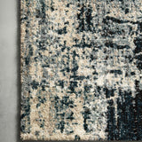 Loloi Augustus Navy / Dove Rug RUGS - synthetic Loloi