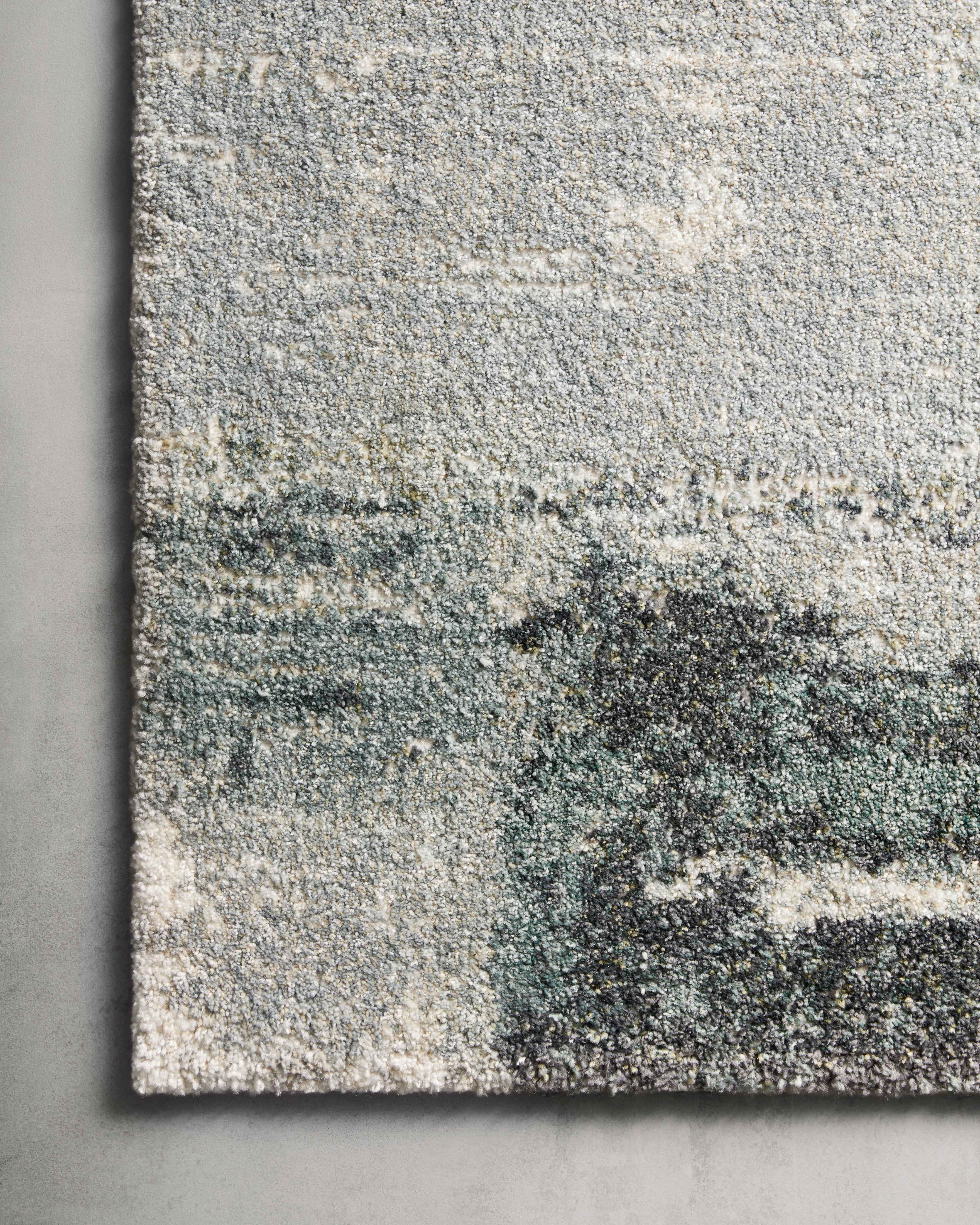 Loloi Augustus Slate Blue Rug RUGS - synthetic Loloi