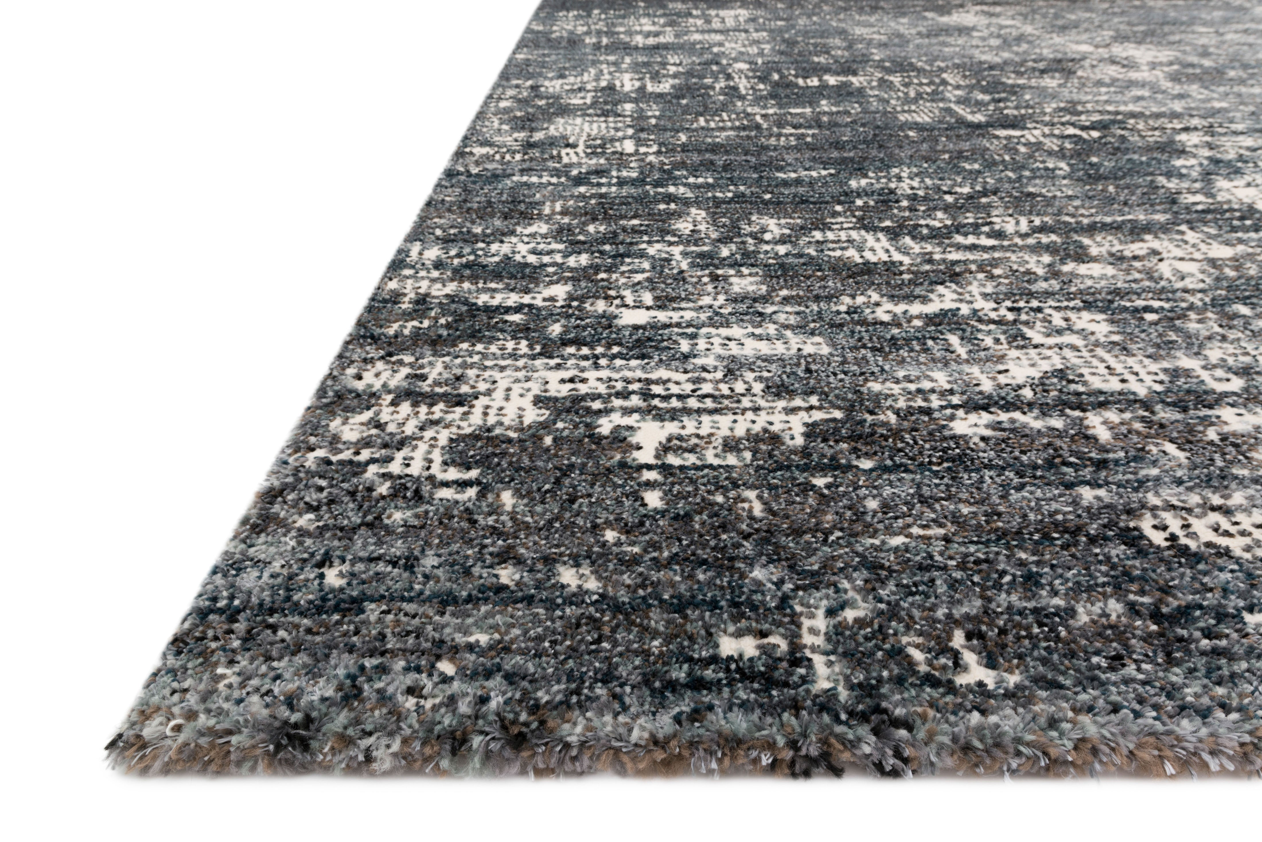 Loloi Augustus Denim Rug RUGS - synthetic Loloi