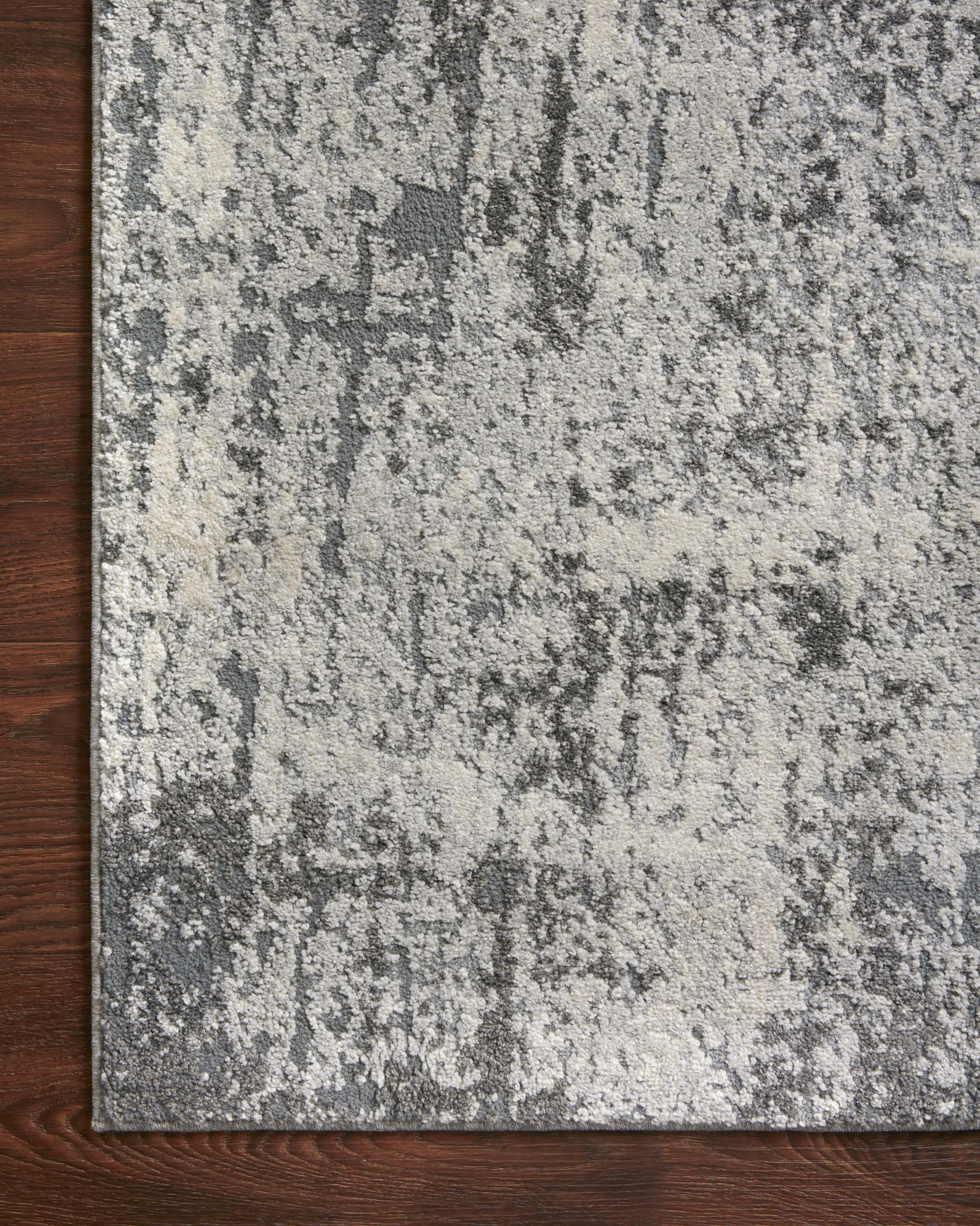 Loloi Austen Pebble / Charcoal Rug No.2 RUGS - synthetic Loloi 18" x 18"