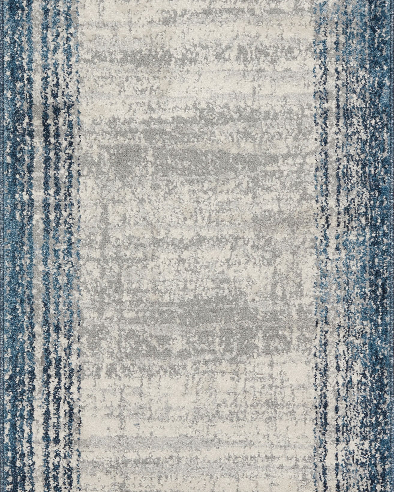 Loloi Austen Pebble / Blue Rug RUGS - synthetic Loloi