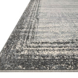 Loloi Austen Pebble / Charcoal Rug No.2 RUGS - synthetic Loloi