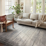 Loloi Austen Pebble / Charcoal Rug No.2 RUGS - synthetic Loloi