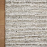 Magnolia Home by Joanna Gaines x Loloi Ava Grey / Ivory Rug 0-RUGS - wool Loloi