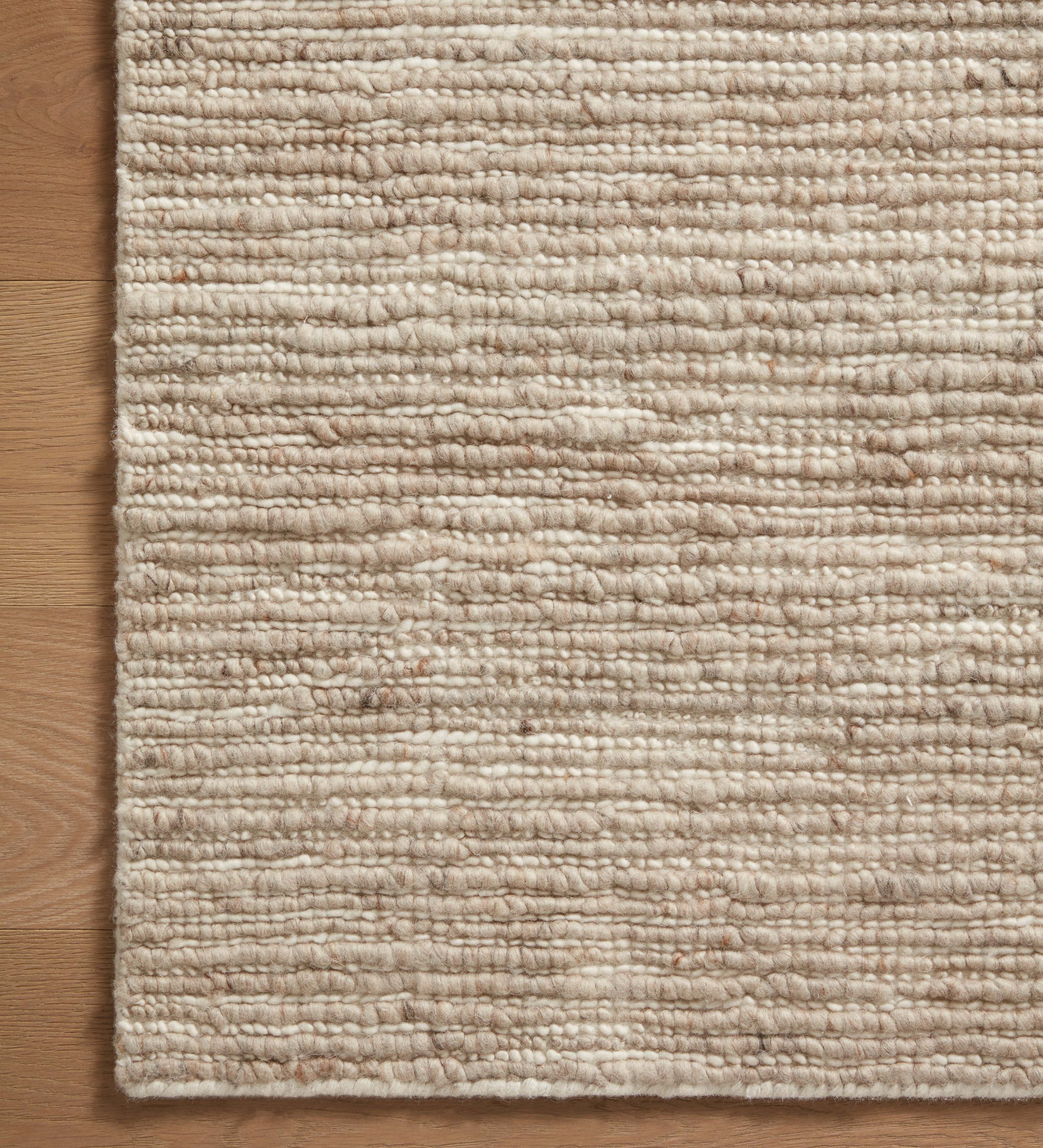 Magnolia Home by Joanna Gaines x Loloi Ava Natural / Ivory Rug 0-RUGS - wool Loloi