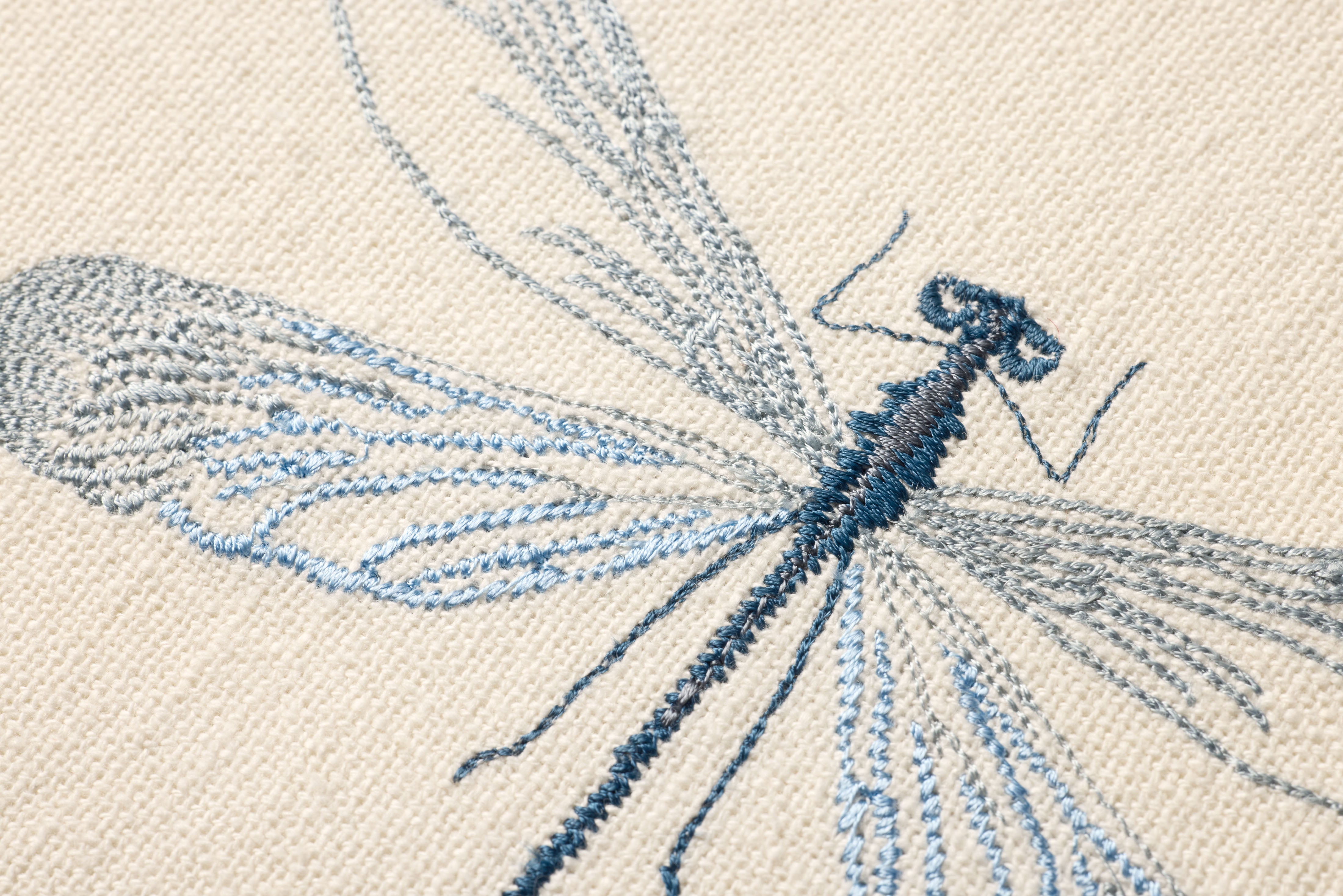 Loloi Dragonfly Blue Wall Art ARTWORK - framed art Loloi