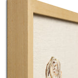 Loloi Rose Bud Embroidered Wall Art ARTWORK - framed art Loloi