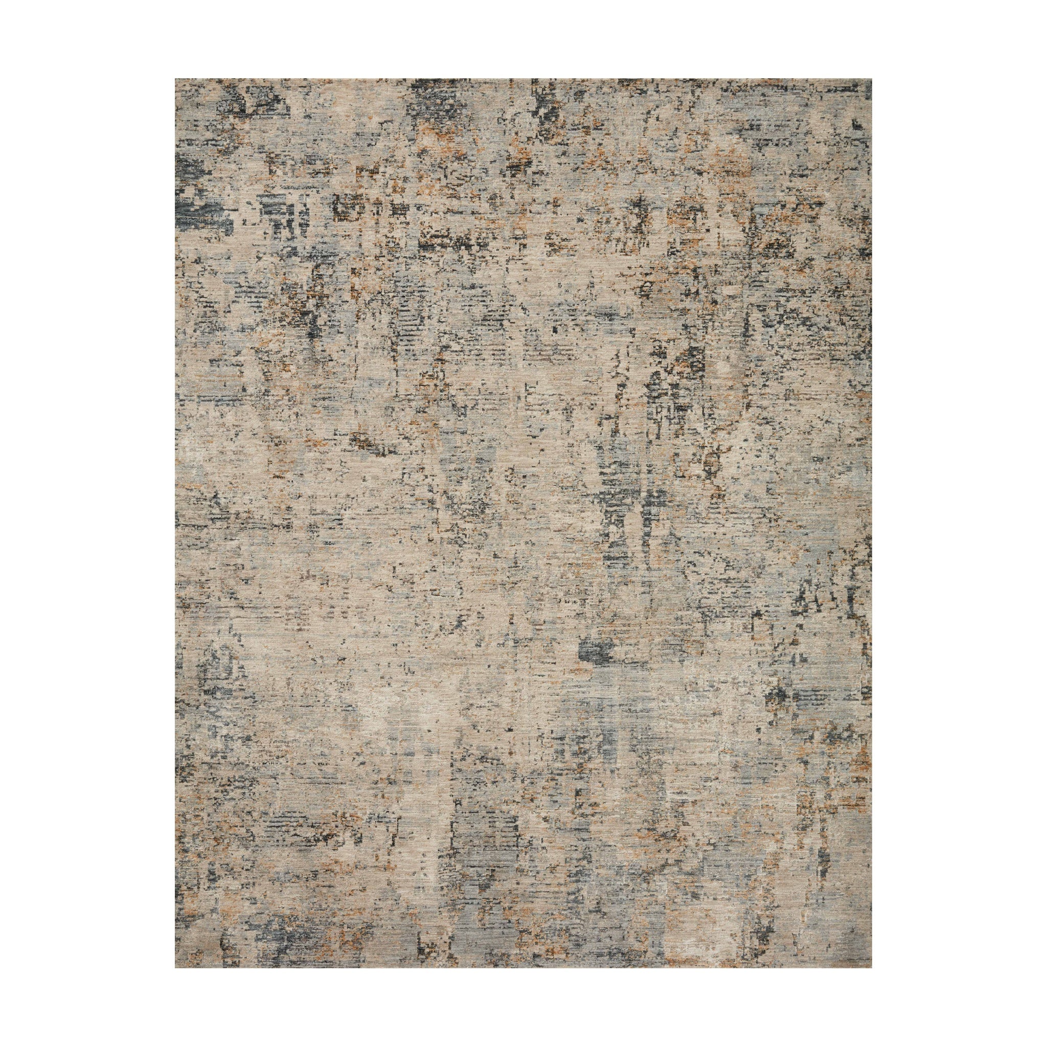 Loloi Axel Beige / Sky Rug, 18" x 18"