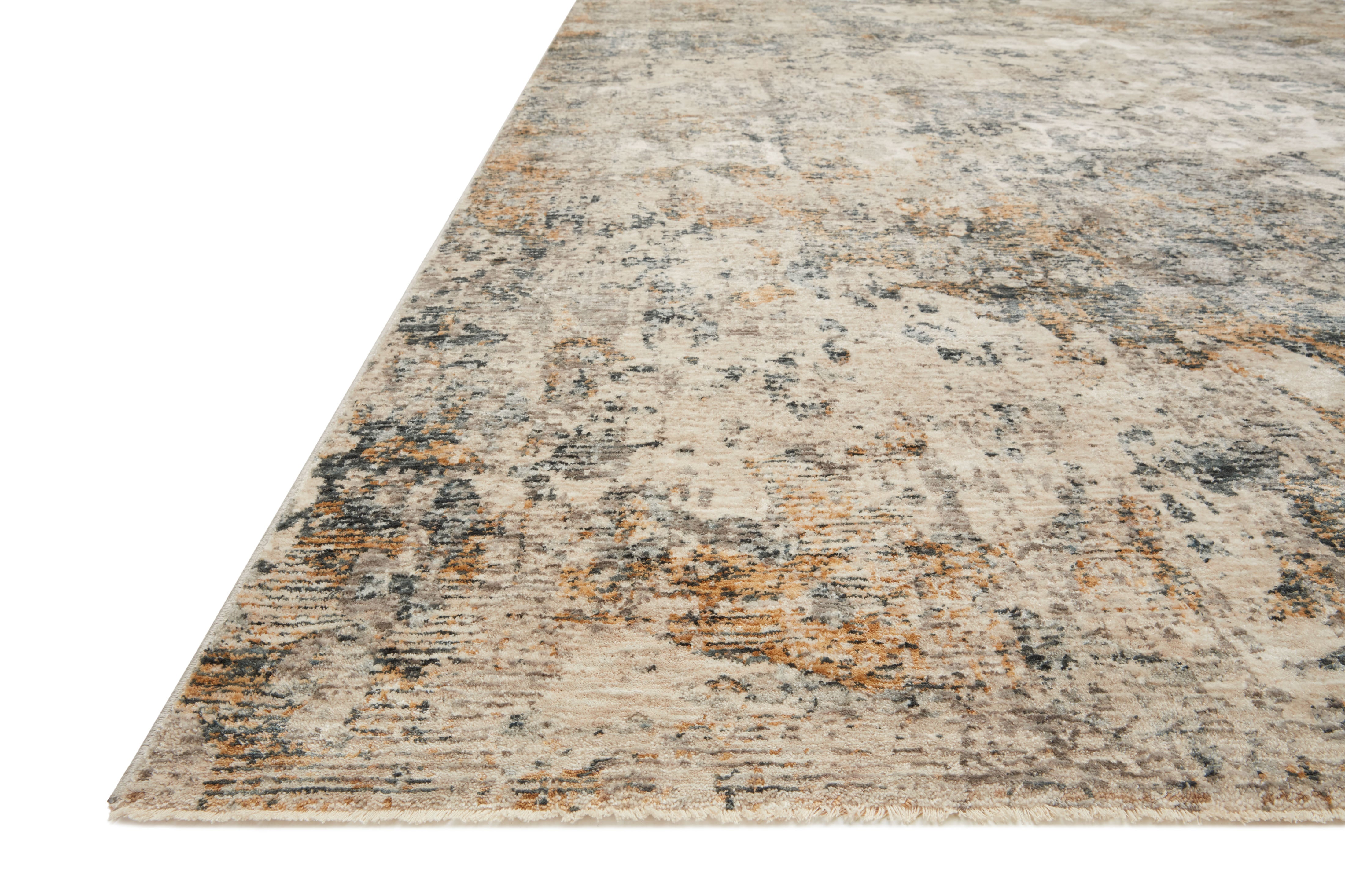 Loloi Axel Ocean / Beige Rug RUGS - synthetic Loloi