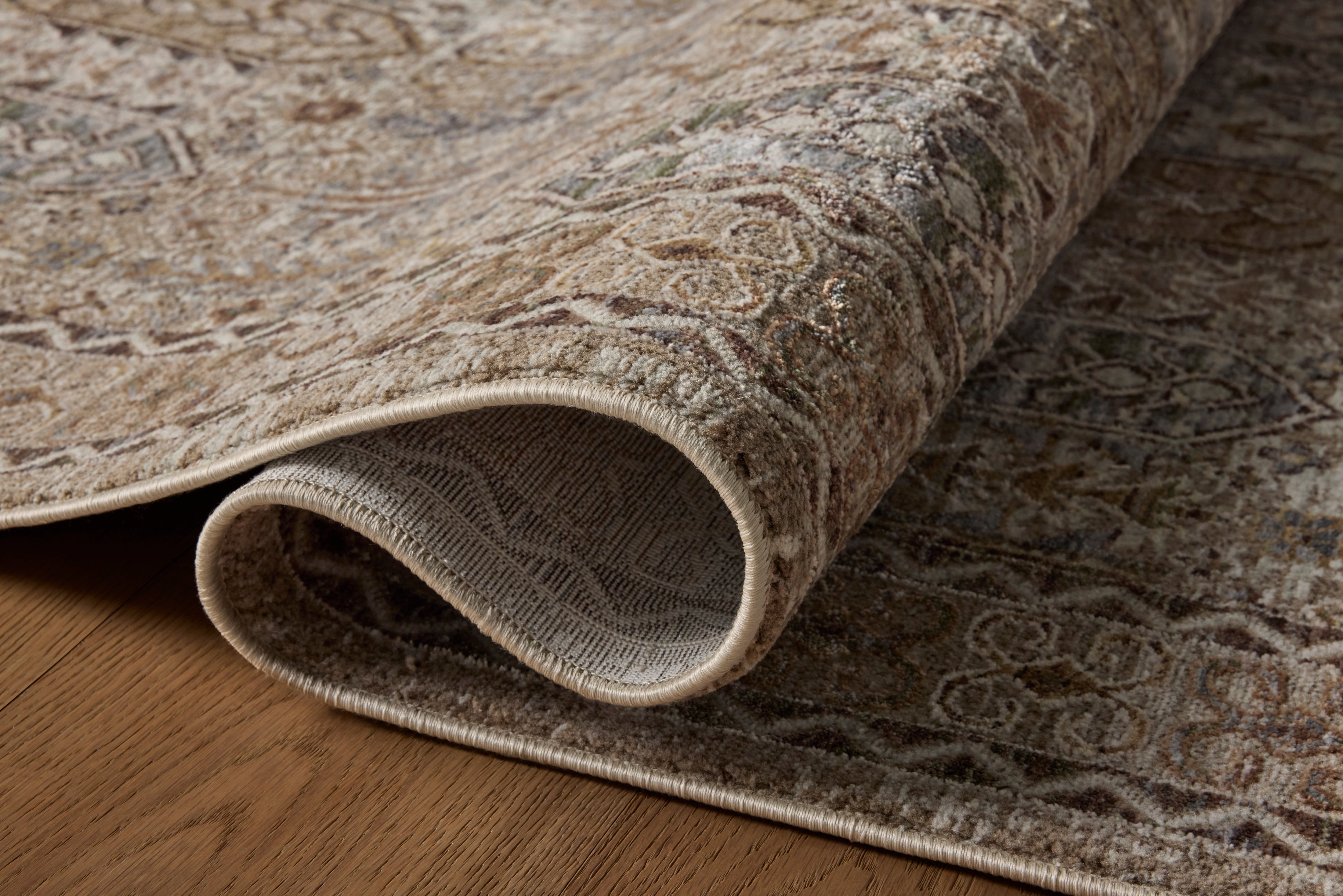 Loloi Aylin Taupe / Multi Rug - Rug & Weave