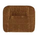 Robyn Swivel Chair FURNITURE - accent chair Moe's Furniture Toffee