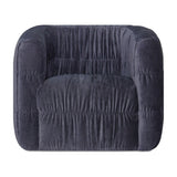 Robyn Swivel Chair FURNITURE - accent chair Moe's Furniture Blue