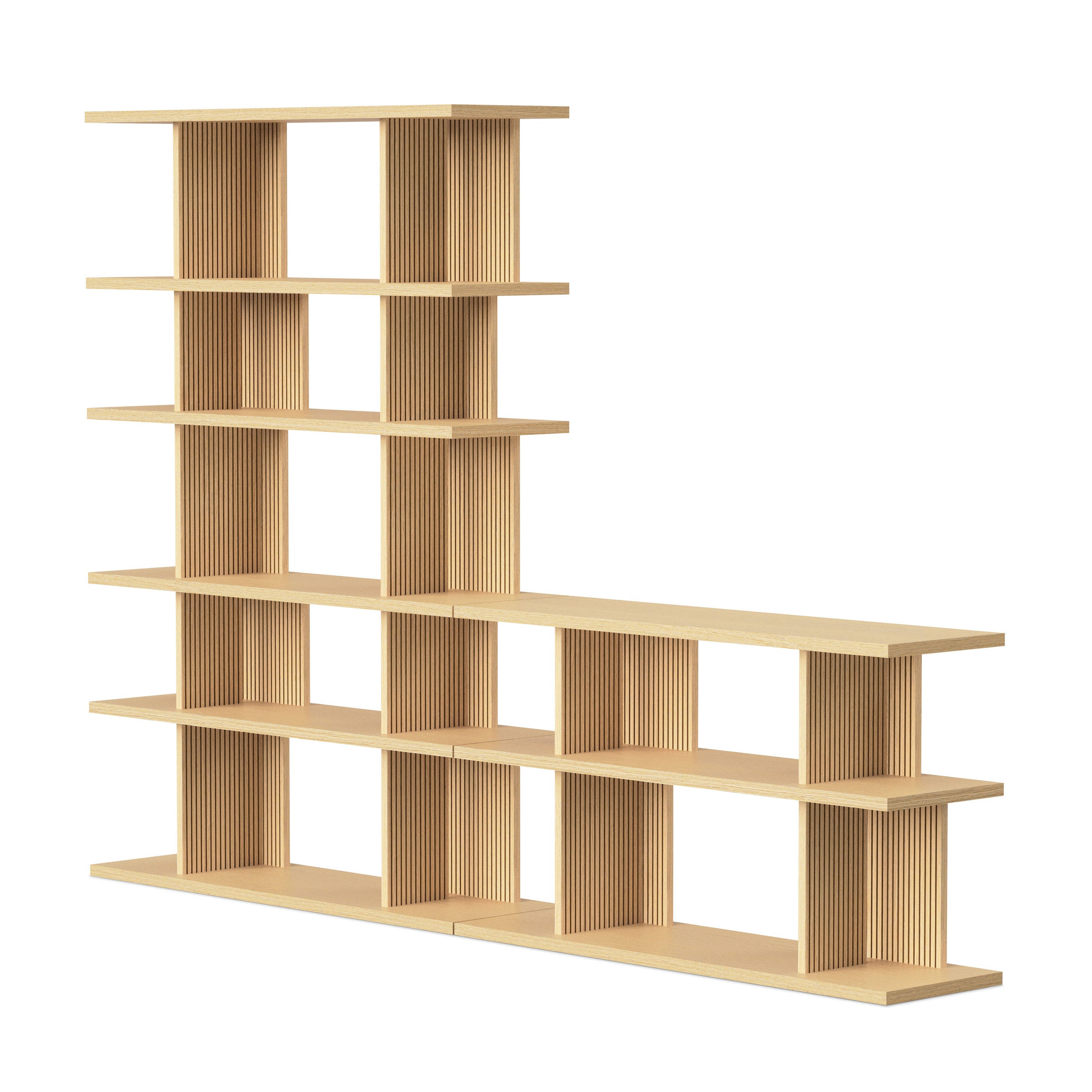 Albion 6-3 Shelving Unit FURNITURE - shelving unit Gus Vintage Oak