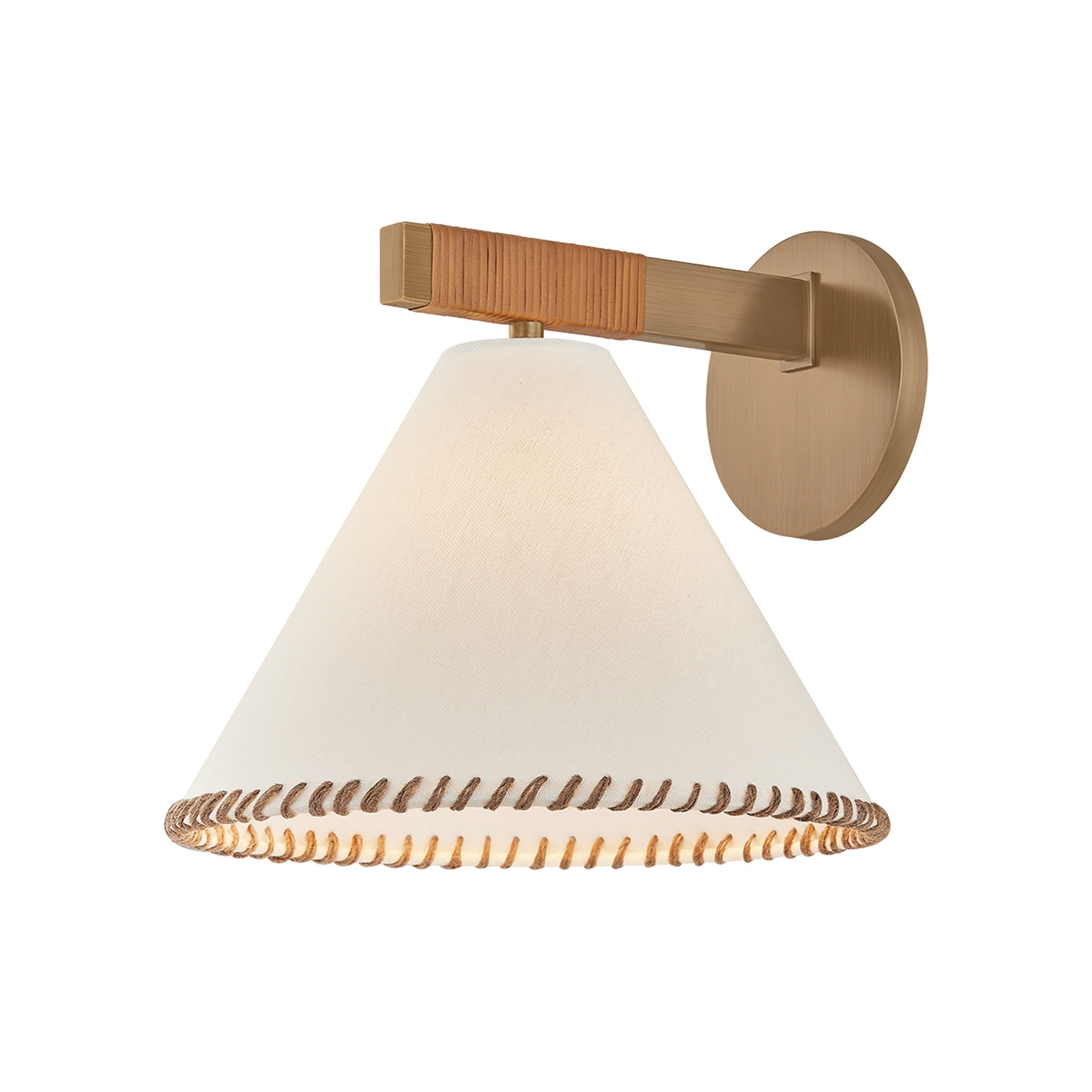 Stoney Wall Sconce LIGHTING - wall sconce Hudson Valley Lighting Patina Brass