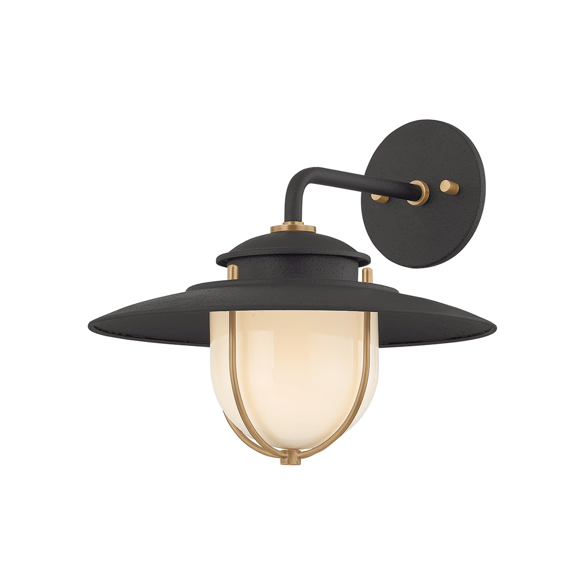 Greentree Wall Sconce, Forged Iron Small