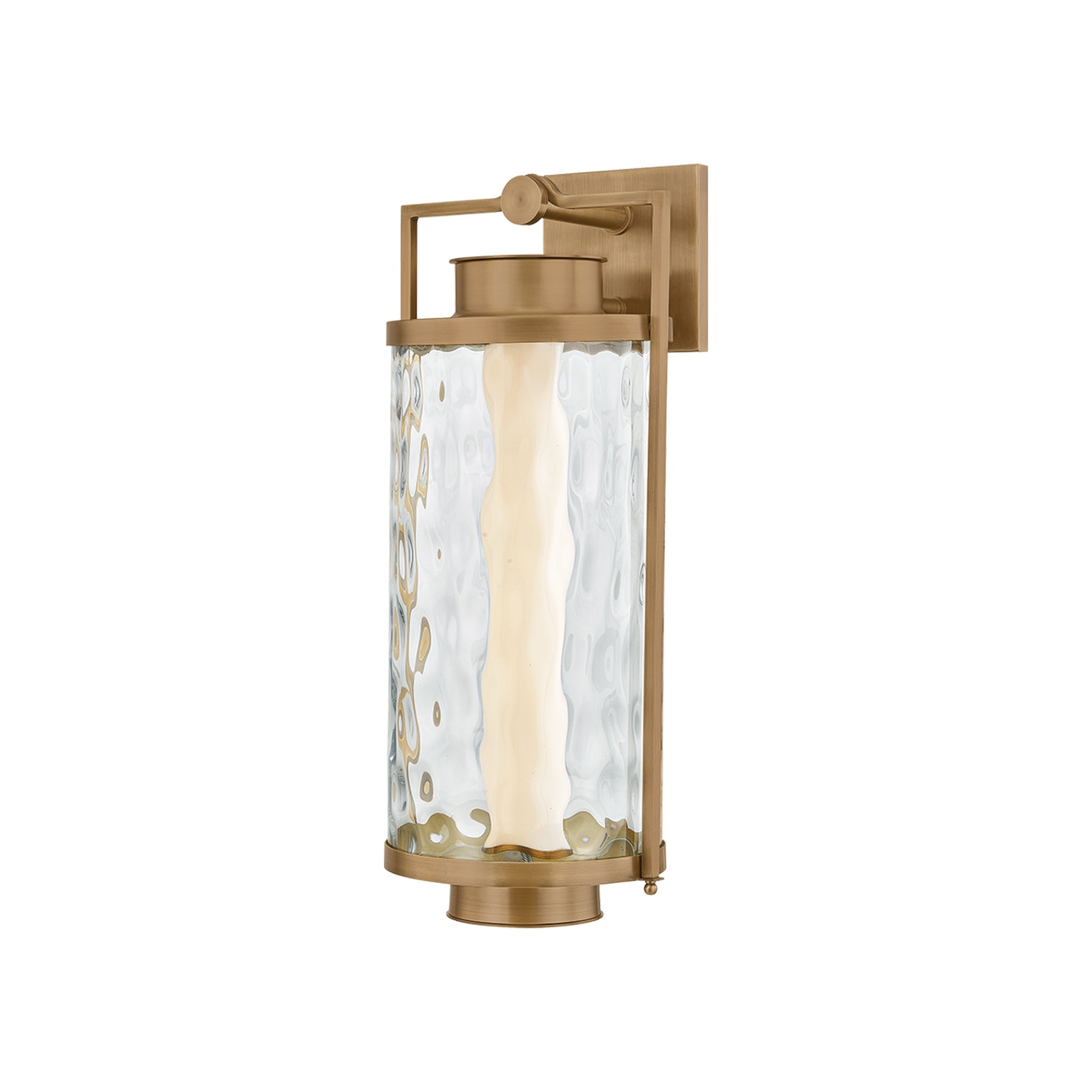 Haddock Wall Sconce, Patina Brass Medium