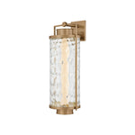 Haddock Wall Sconce LIGHTING - wall sconce Hudson Valley Lighting Patina Brass Large